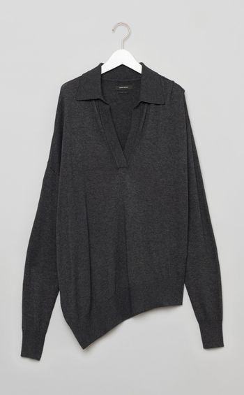 スキッパーニットプルオーバー