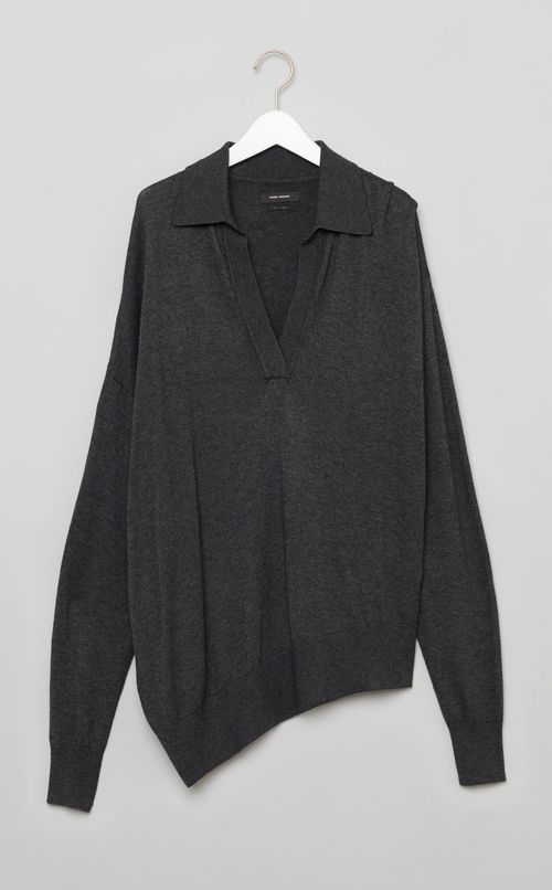 スキッパーニットプルオーバー