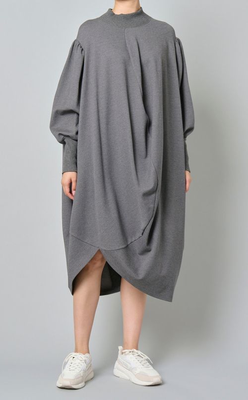 ボールギャザースリーブワンピース