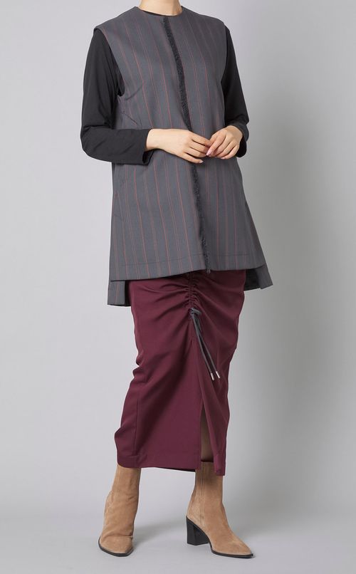 ターンオーバーギャザースカート