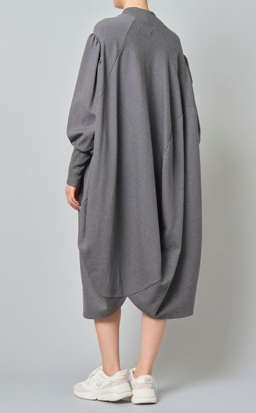 ボールギャザースリーブワンピース