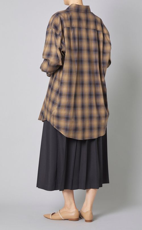 2Wayカシュクールオーバーシャツ