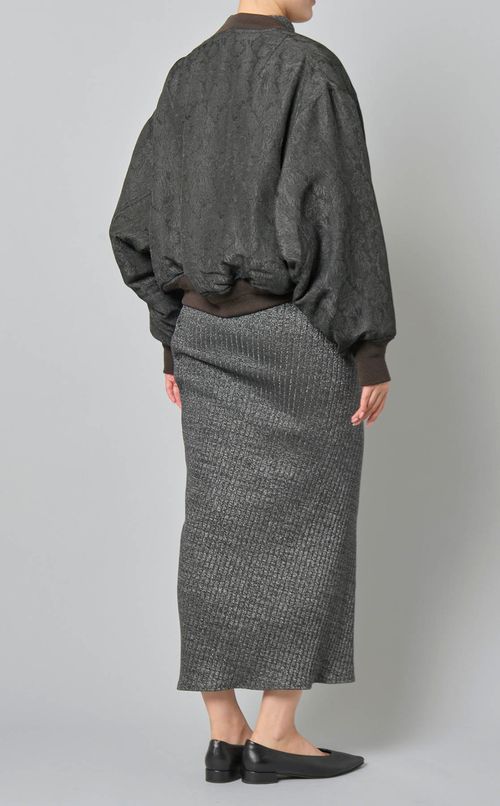 ゴーヤジャガードジップアップブルゾン