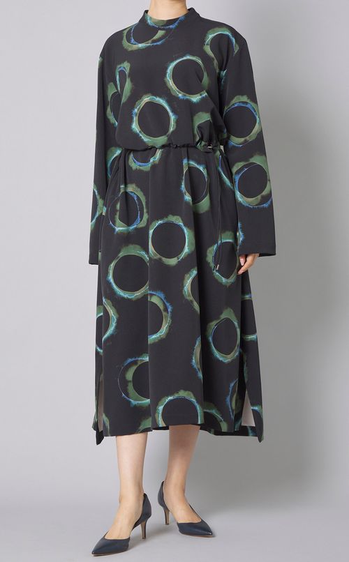 サークルプリントドローコードワンピース