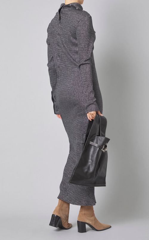 レザーマーケットバッグ