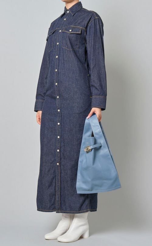 レザーマーケットバッグ