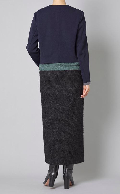 ミラノリブジャケットカーディガン