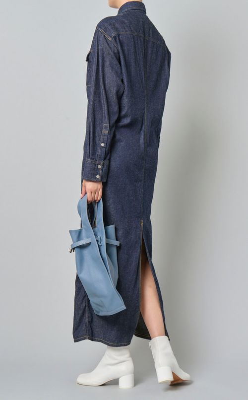 レザーマーケットバッグ