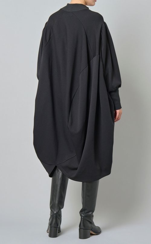 ボールギャザースリーブワンピース