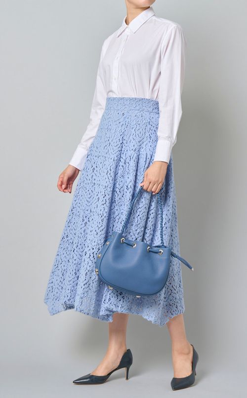 モールレースフレアスカート