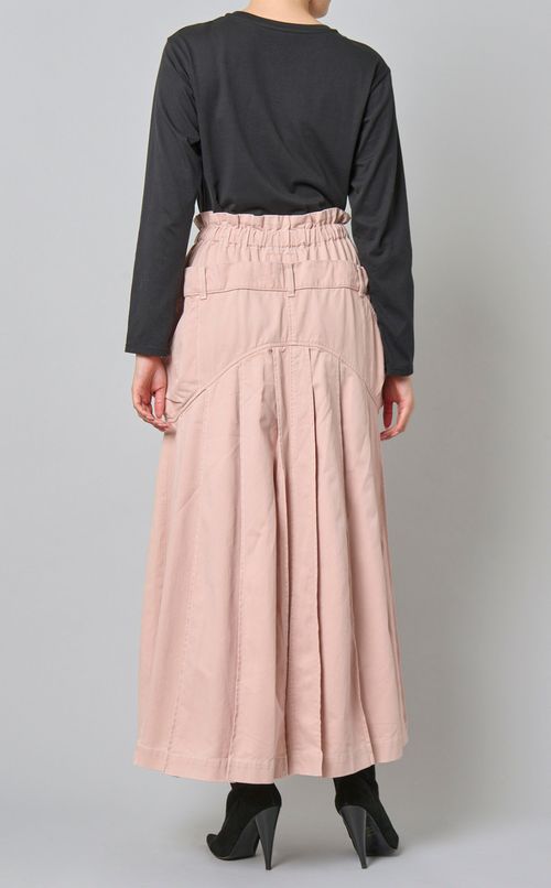 コットンツイルプリーツスカート