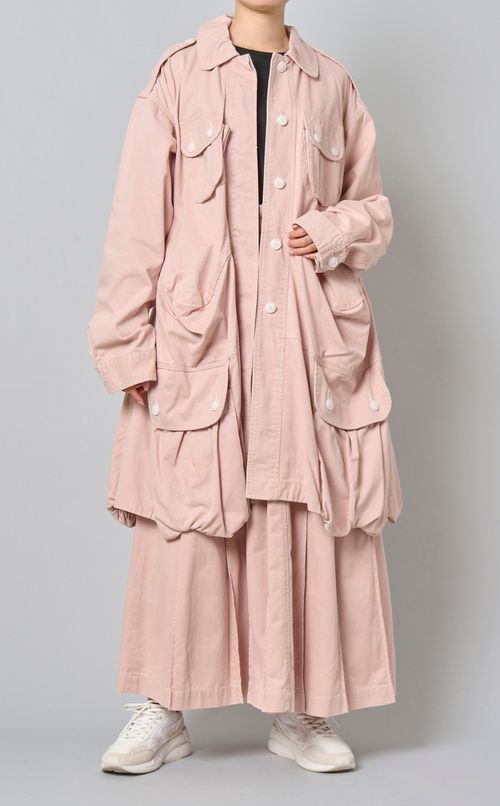 コットンツイルプリーツスカート