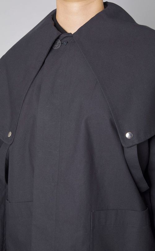 ビッグカラーショートコート