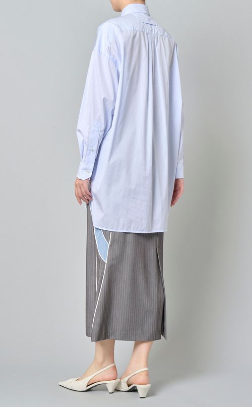 スクエアチュニックプルオーバー