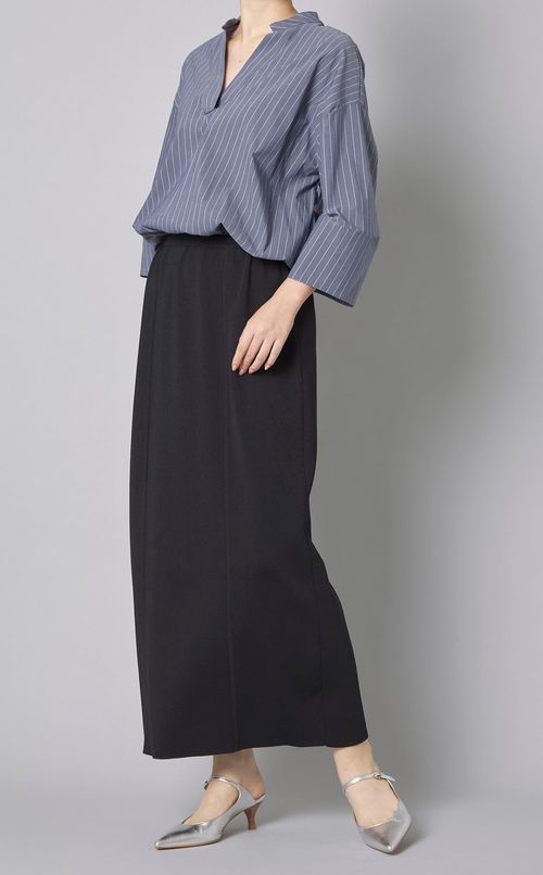 ニットコンビシャツワンピース