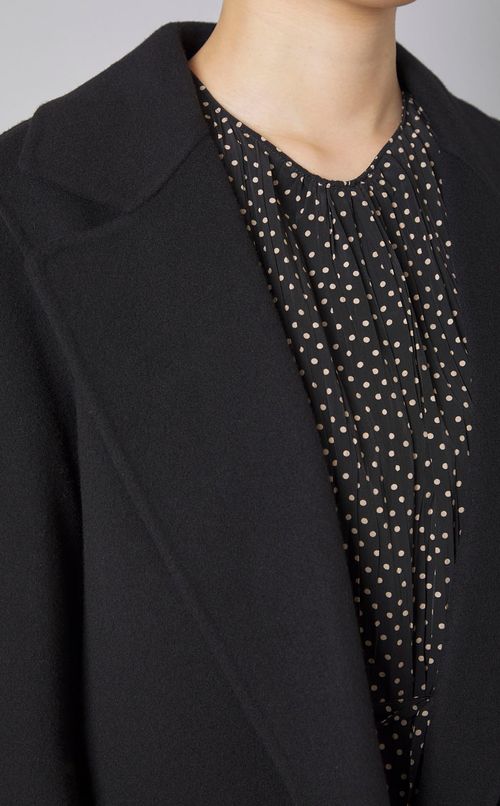 ウールカシミヤジャケットコート