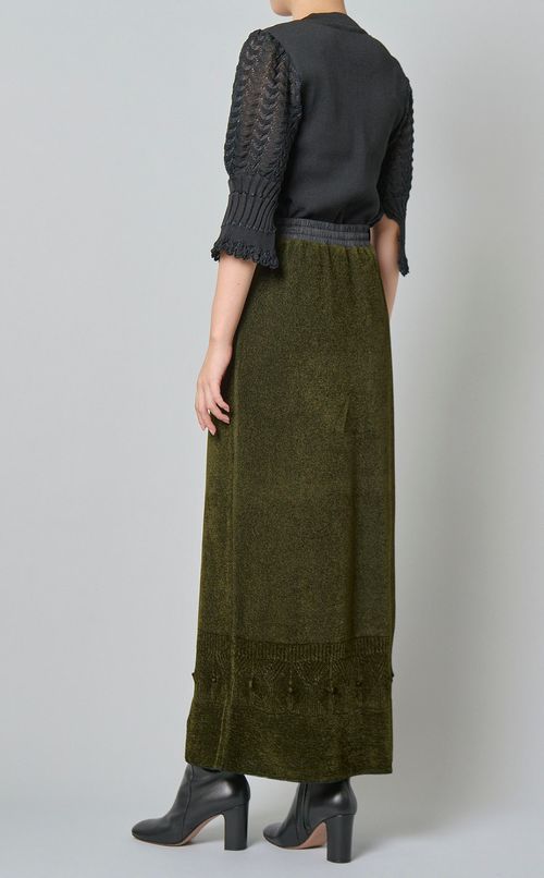 ジャガードロングスカート