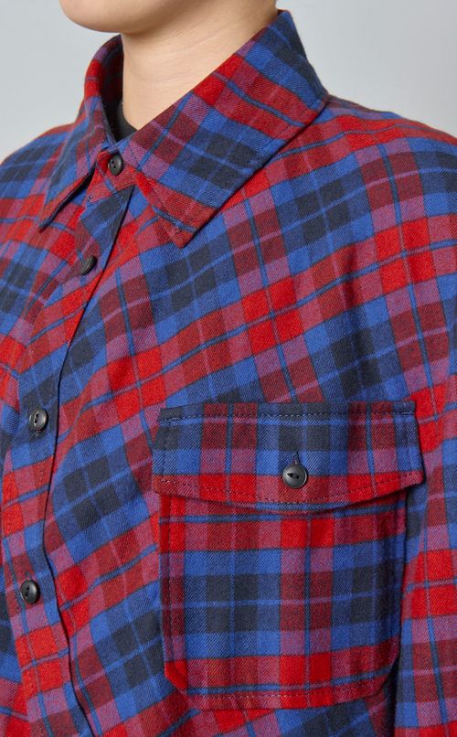 ボールチェックシャツ