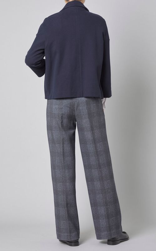 ドロップショルダーショートジャケット