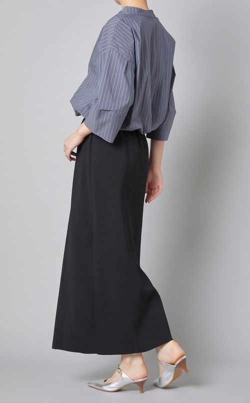 ニットコンビシャツワンピース