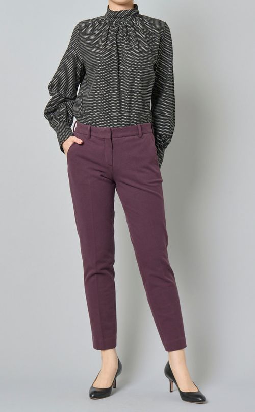 スリムフィットシングルパンツ