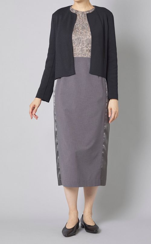 ミラノリブジャケットカーディガン