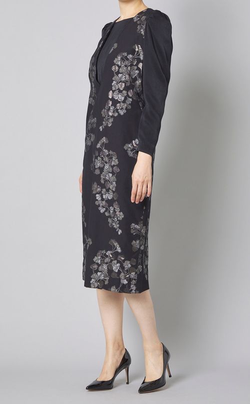 フラワージャガードドッキングワンピース