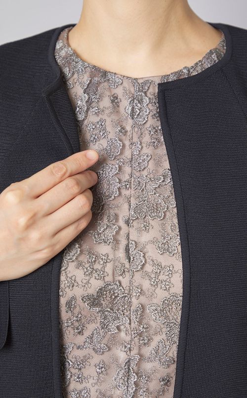 ミラノリブジャケットカーディガン