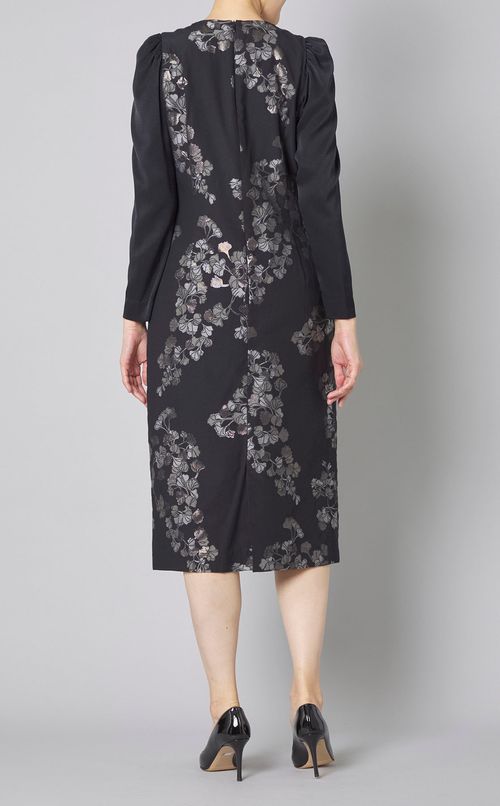 フラワージャガードドッキングワンピース