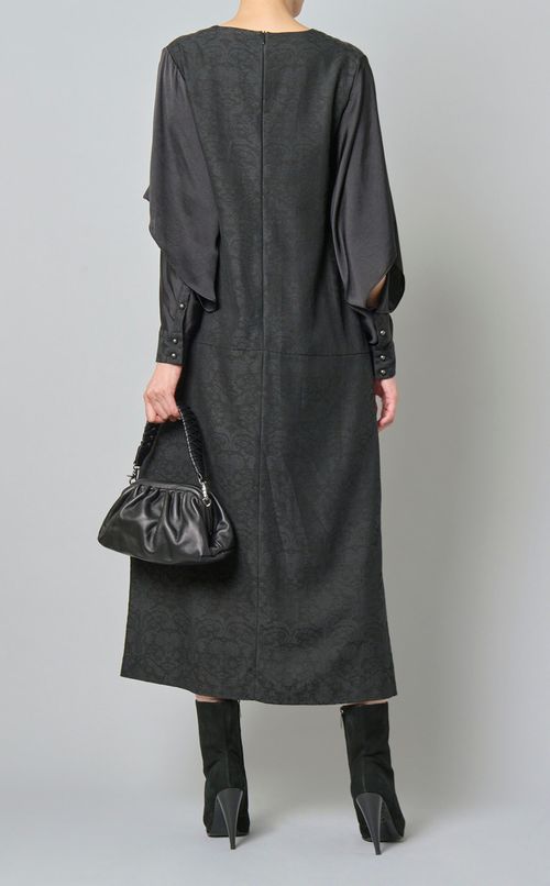 ラムレザーがま口バッグ