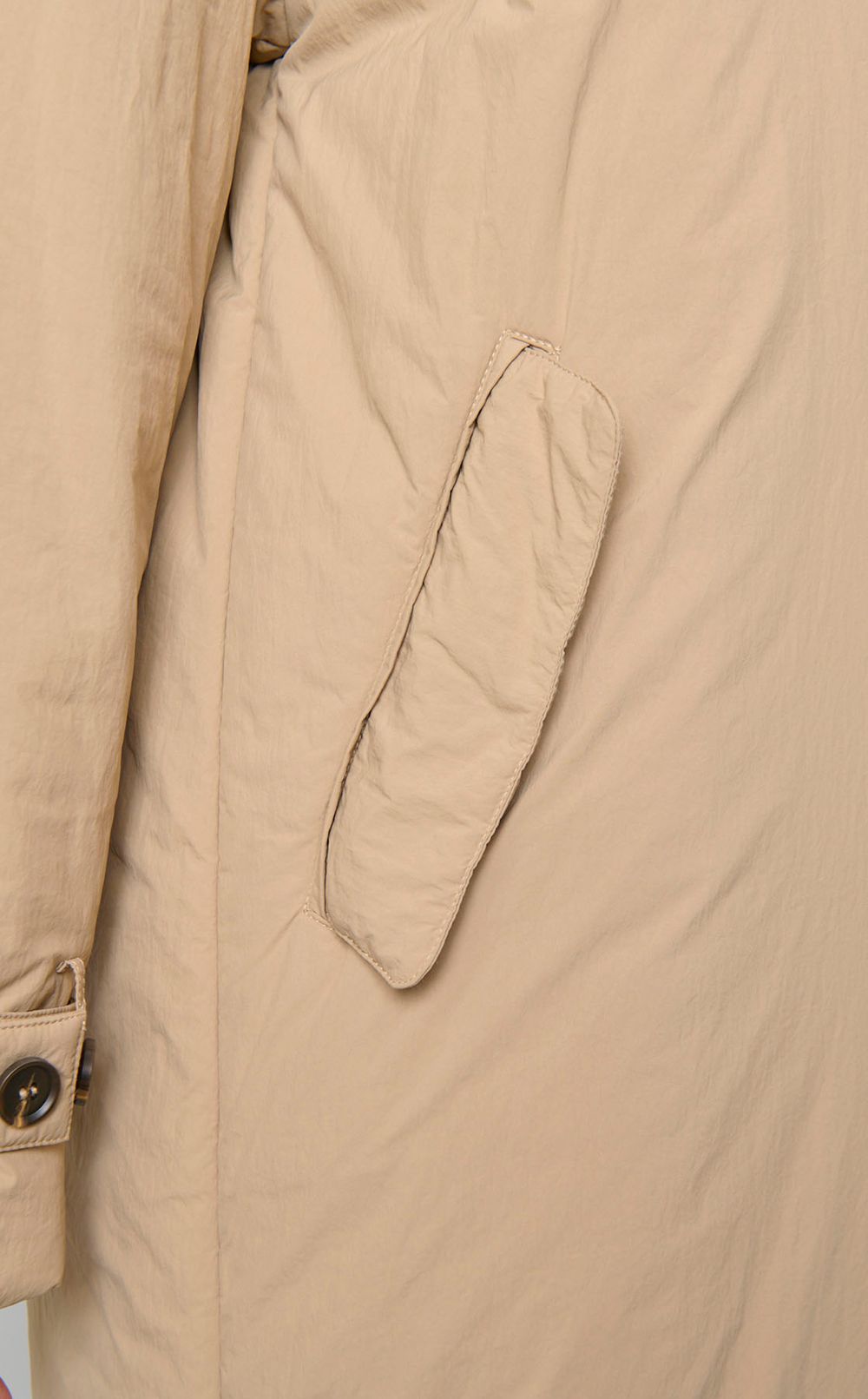 中綿ロングコート