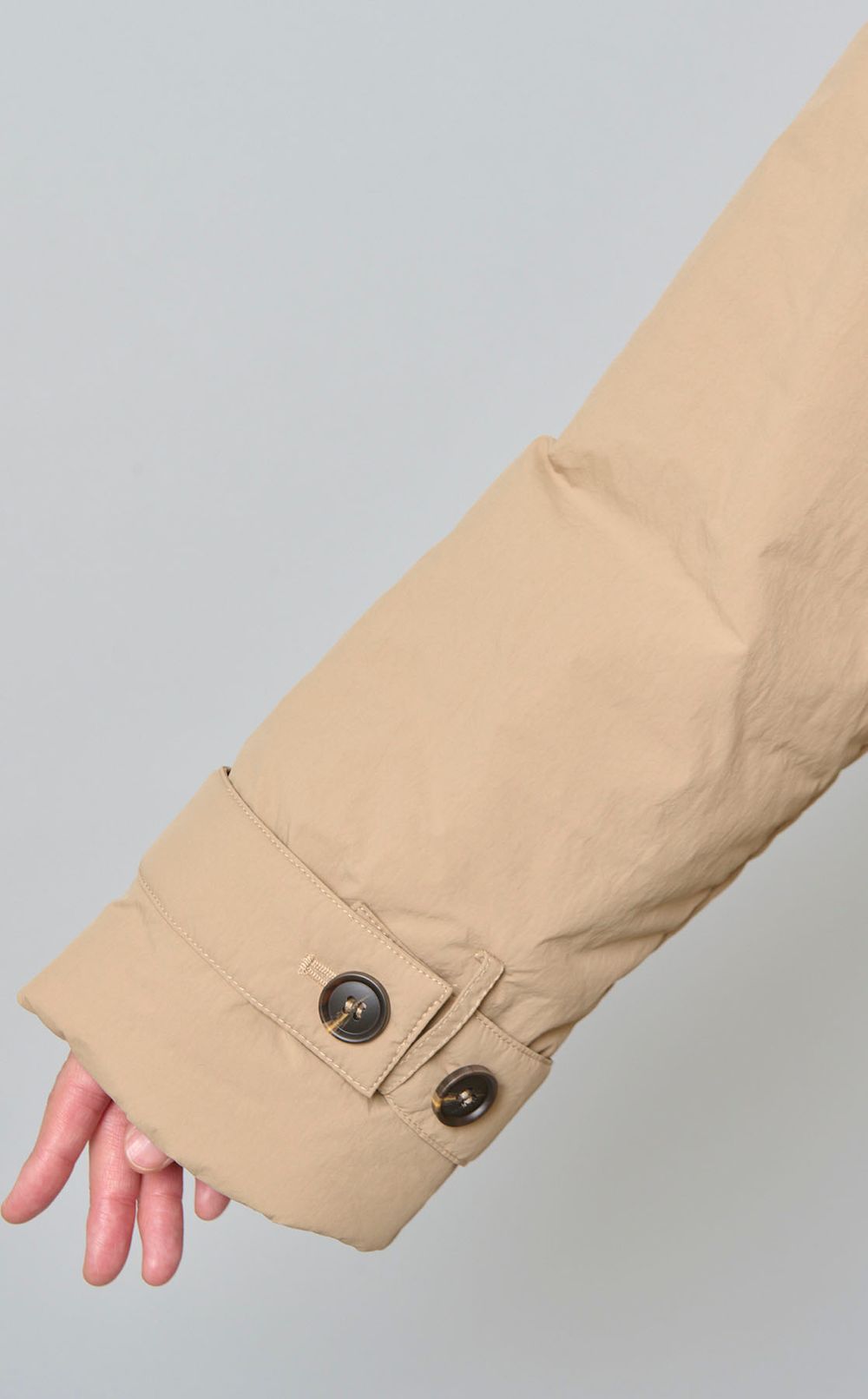 中綿ロングコート