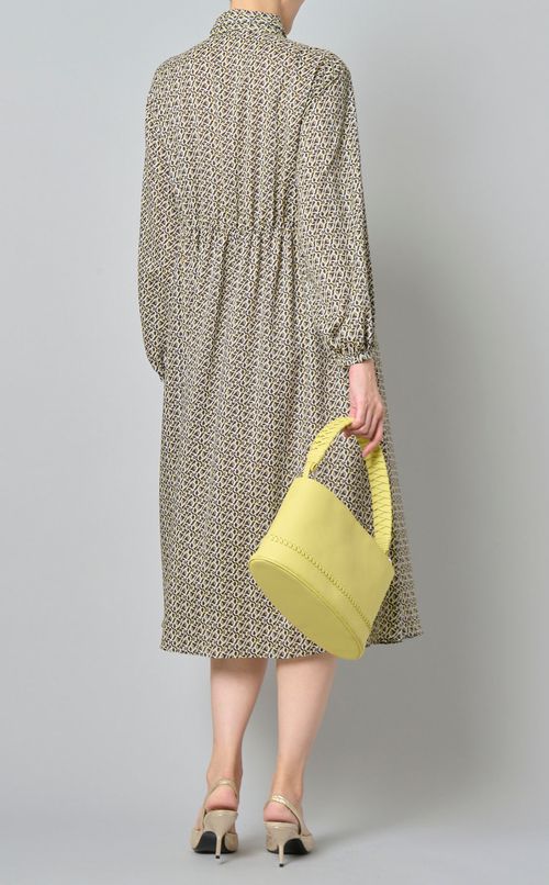 ショルダー付バケツバッグ