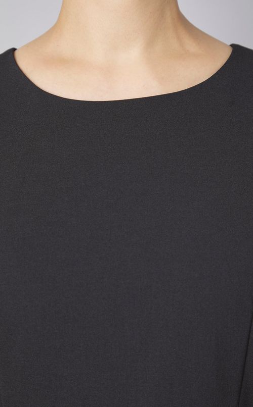 レースコンビスリーブワンピース