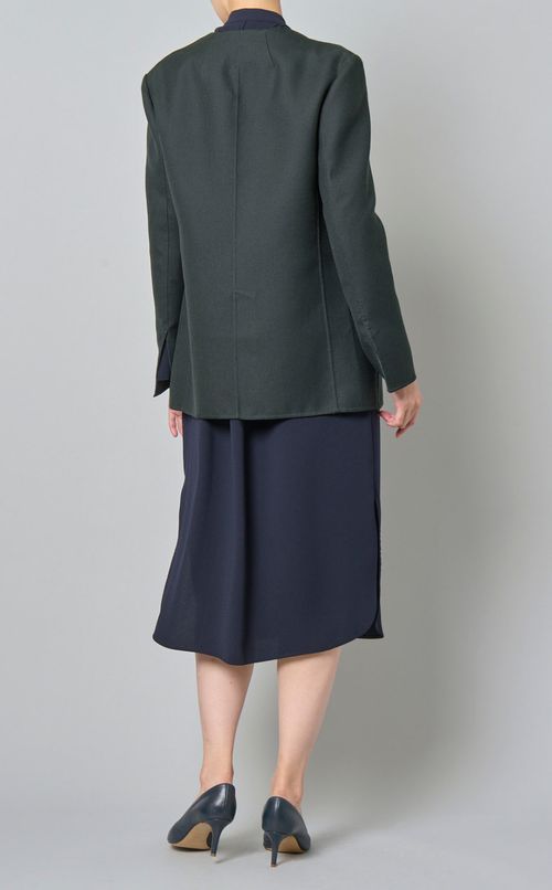 ダブルクロスVネックジャケット