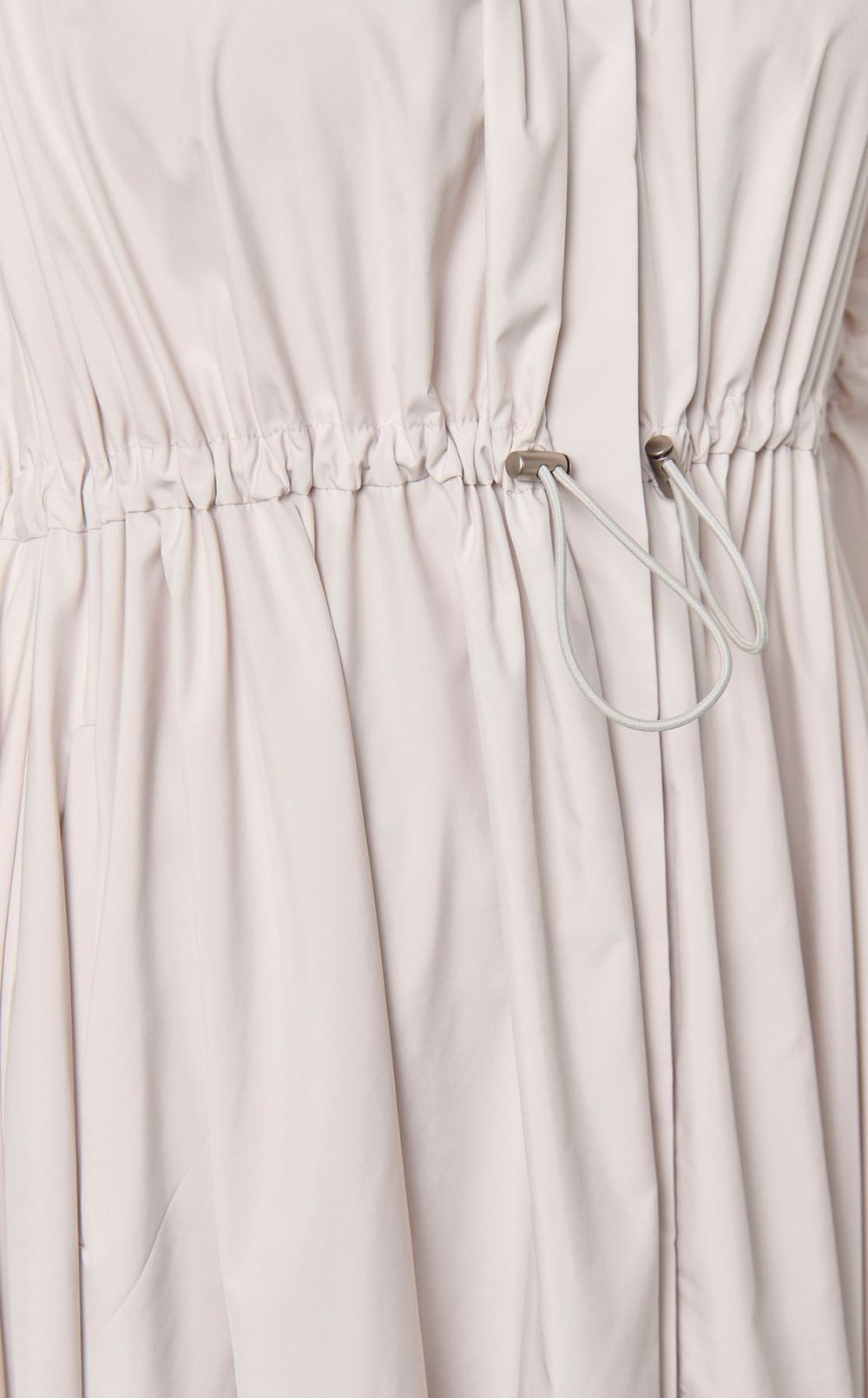 リモンタフタギャザーコートワンピース