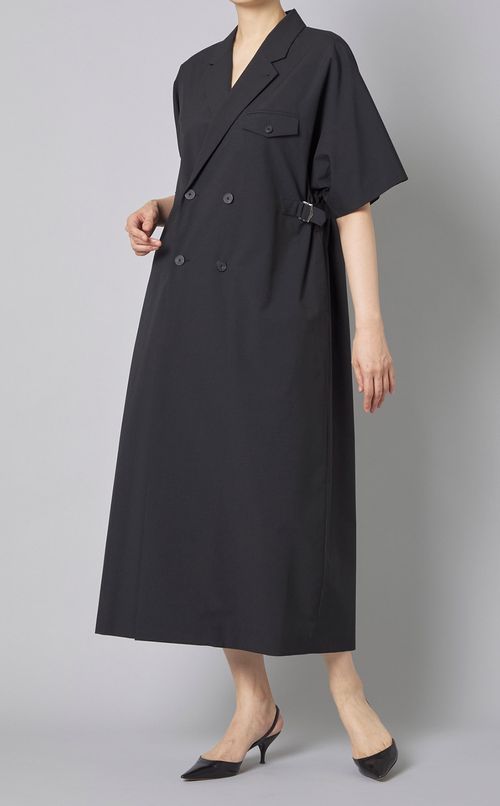サイドベルトデザインワンピース