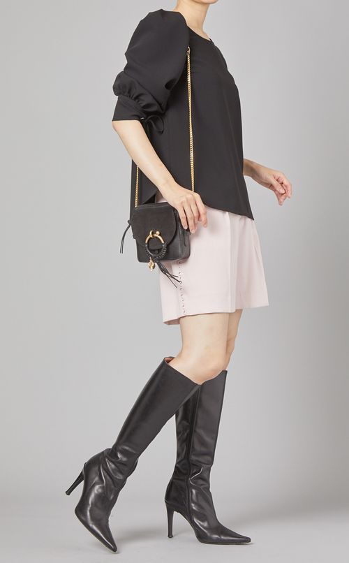 パフスリーブショートスリーブトップス