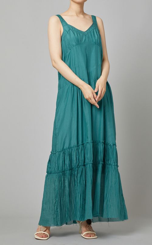 シルクコットンキャミソールワンピース