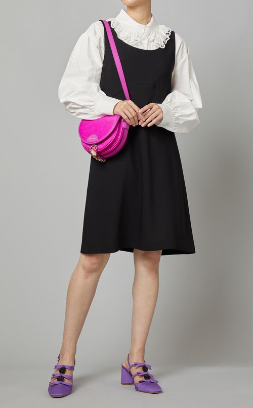 ラウンドフラップミニバッグ