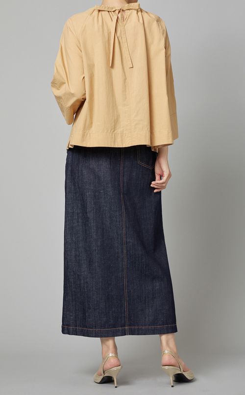 ワイドスリーブブラウス