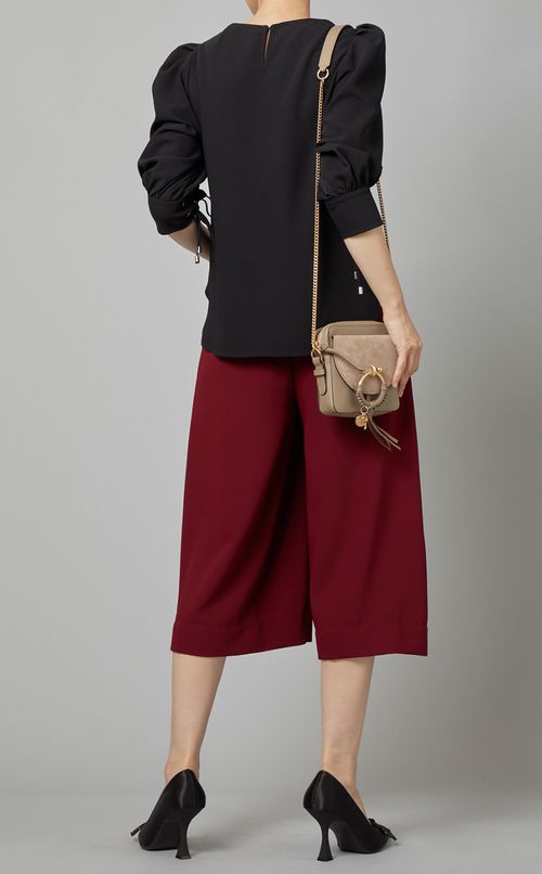 パフスリーブショートスリーブトップス