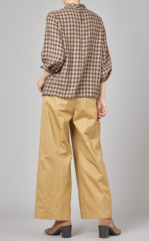 ダブルカバーツイルブラウス