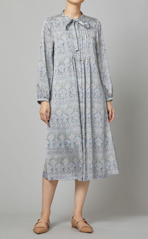 リバティプリントワンピース