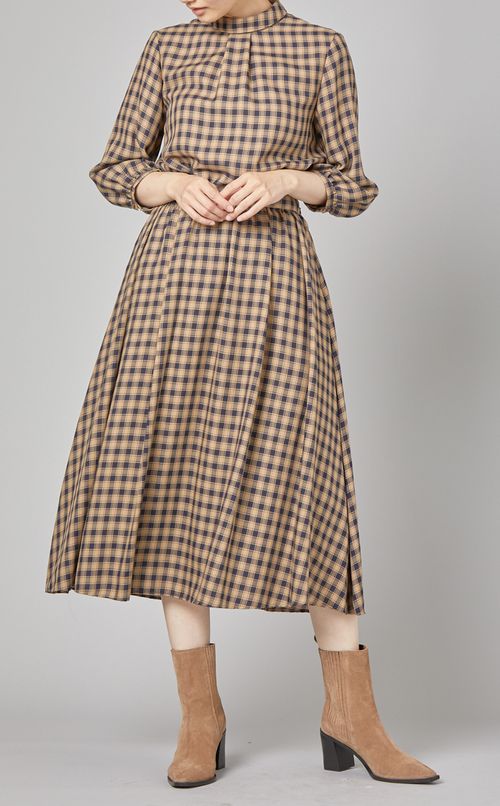 ダブルカバーツイルスカート