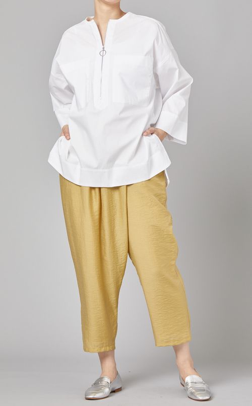 タイパンツ風アシンメトリーパンツ