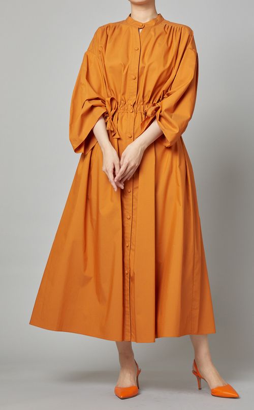 コットンギャザーワンピース