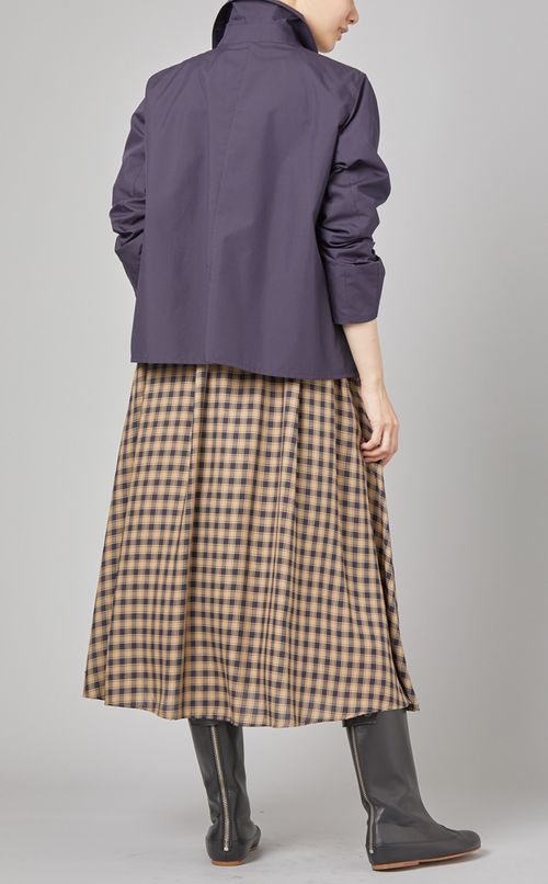 パッチポケットショートブルゾン