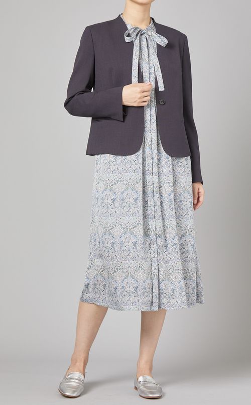 リバティプリントワンピース