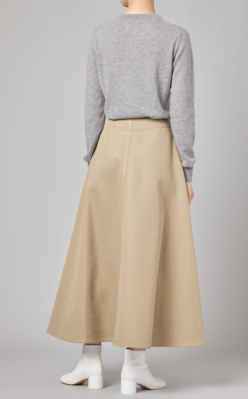 ラウンドポケットコットンスカート